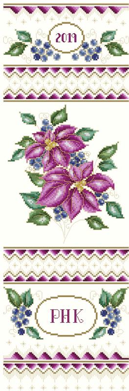 Pink Poinsettia Sampler